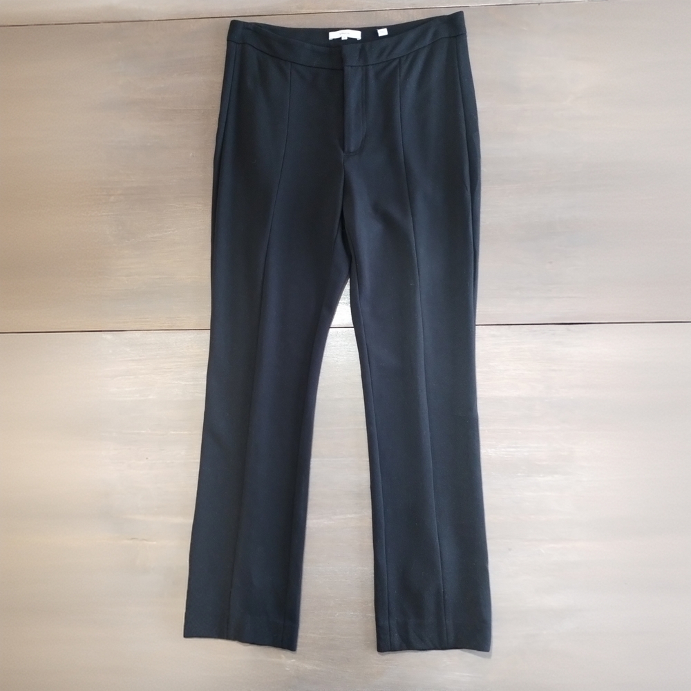 Vince Women's Black Stovepipe Cropped Pants V077921498 - Picture 3 of 8